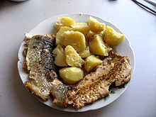 Photo of fried steelhead filet on plate
