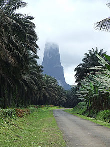 Pico Cão Grande São Tomé Island