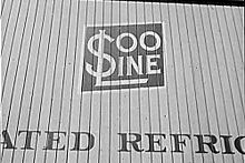 closeup photo of the side of a railroad car that says Soo Line and refrigerated
