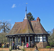 Dutch Tea House in Eaton Hall gardenson an open day