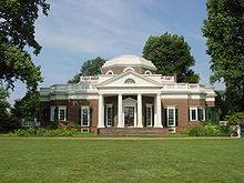 Thomas Jefferson's Monticello.