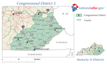 United States House of Representatives, Kentucky District 5 map.png