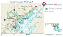 United States House of Representatives, Maryland District 2 map.png