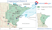 United States House of Representatives, Minnesota District 8 map.gif