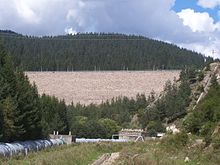 Reservir of the Dospat Dam.