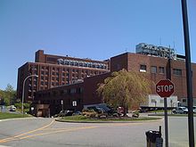 Westchester Medical Center main hospital building.