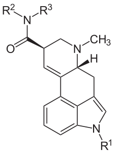Substituted ergine (structural formula)