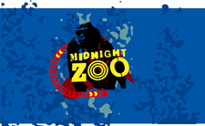 The Midnight Zoo logo is featured heavily during the show's broadcast