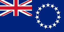 The Flag of the Cook Islands