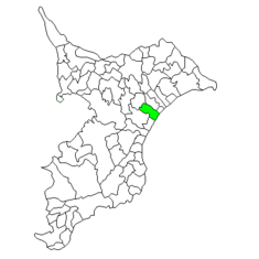 Location of Narutō