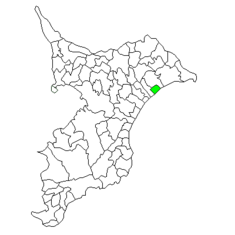 Location of Nozaka