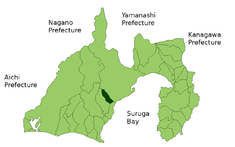 Location of Okabe