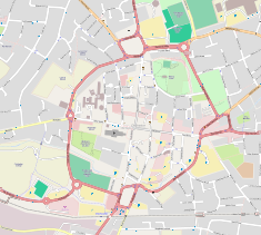 Chichester Guildhall is located in Chichester (center)