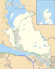Overtoun House is located in West Dunbartonshire