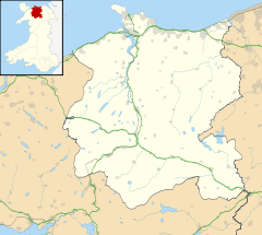 Cwm Penmachno is located in Conwy