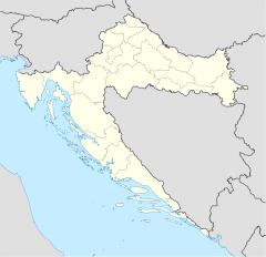 Miljevci plateau incident is located in Croatia