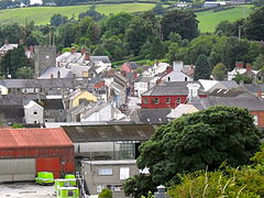Dromore town centre from Mound.jpg