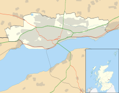 Ninewells is located in Dundee