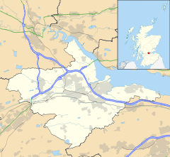 Dunipace is in the west of the Falkirk council area in the Central Belt of the Scottish mainland.