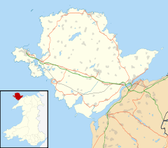 Dulas is located in Anglesey