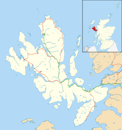 Dunan is located in Isle of Skye