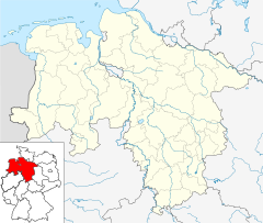 Neukloster station is located in Lower Saxony