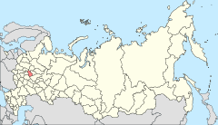 Map of Russia - Vladimir Oblast (2008-03).svg