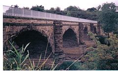 Laigh Milton Viaduct in Ayrshire is the oldest surviving railway bridge in Scotland