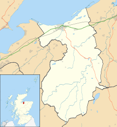 Clephanton is located in Nairn