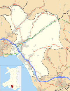 Cilybebyll is located in Neath Port Talbot