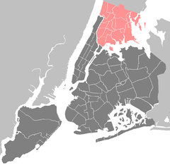 Melrose, Bronx is located in Bronx