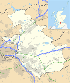 Newhouse is located in North Lanarkshire