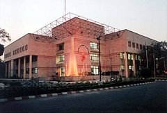 NPTI Corporate Office, Faridabad at Night.