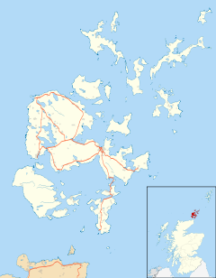 Odness is located in Orkney Islands