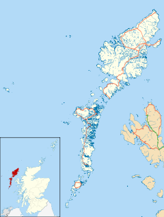 Ness is located in Outer Hebrides