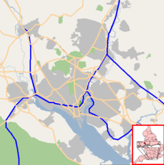 Midanbury is located in Southampton