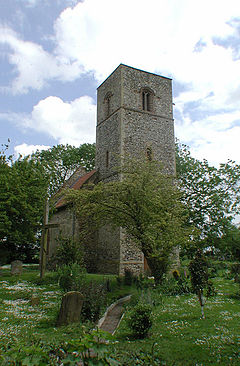 St Mary, Houghton-on-the-Hill, Norfolk - geograph.org.uk - 309241.jpg