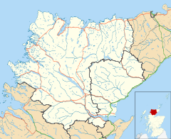 Melness is located in Sutherland