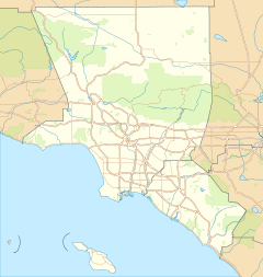Location of University of Southern California