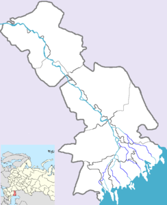 Narimanov is located in Astrakhan Oblast