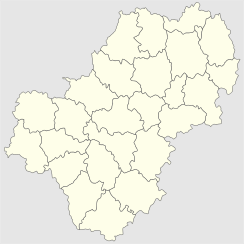 Dugna is located in Kaluga Oblast