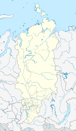 Dudinka is located in Krasnoyarsk Krai