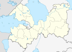 Otradnoye is located in Leningrad Oblast