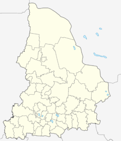 Novouralsk is located in Sverdlovsk Oblast