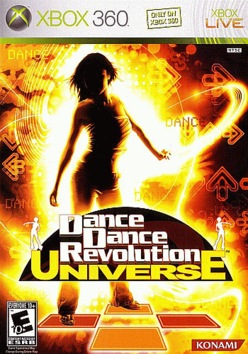 Dance Dance Revolution Universe for the North American Xbox 360