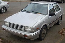 1988-89 Hyundai Excel sedan