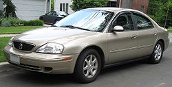 2000–2003 Mercury Sable GS sedan