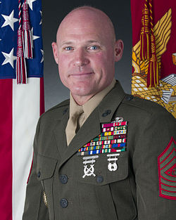 17th Sergeant Major of the Marine Corps Micheal P. Barrett.jpg