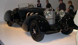 A 1930 "Count Trossi"-bodied SSK from the collection of Ralph Lauren, photographed at the Boston Museum of Fine Arts in 2005.