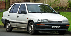1991–1993 Daihatsu Charade (G102) SG sedan (Australia)